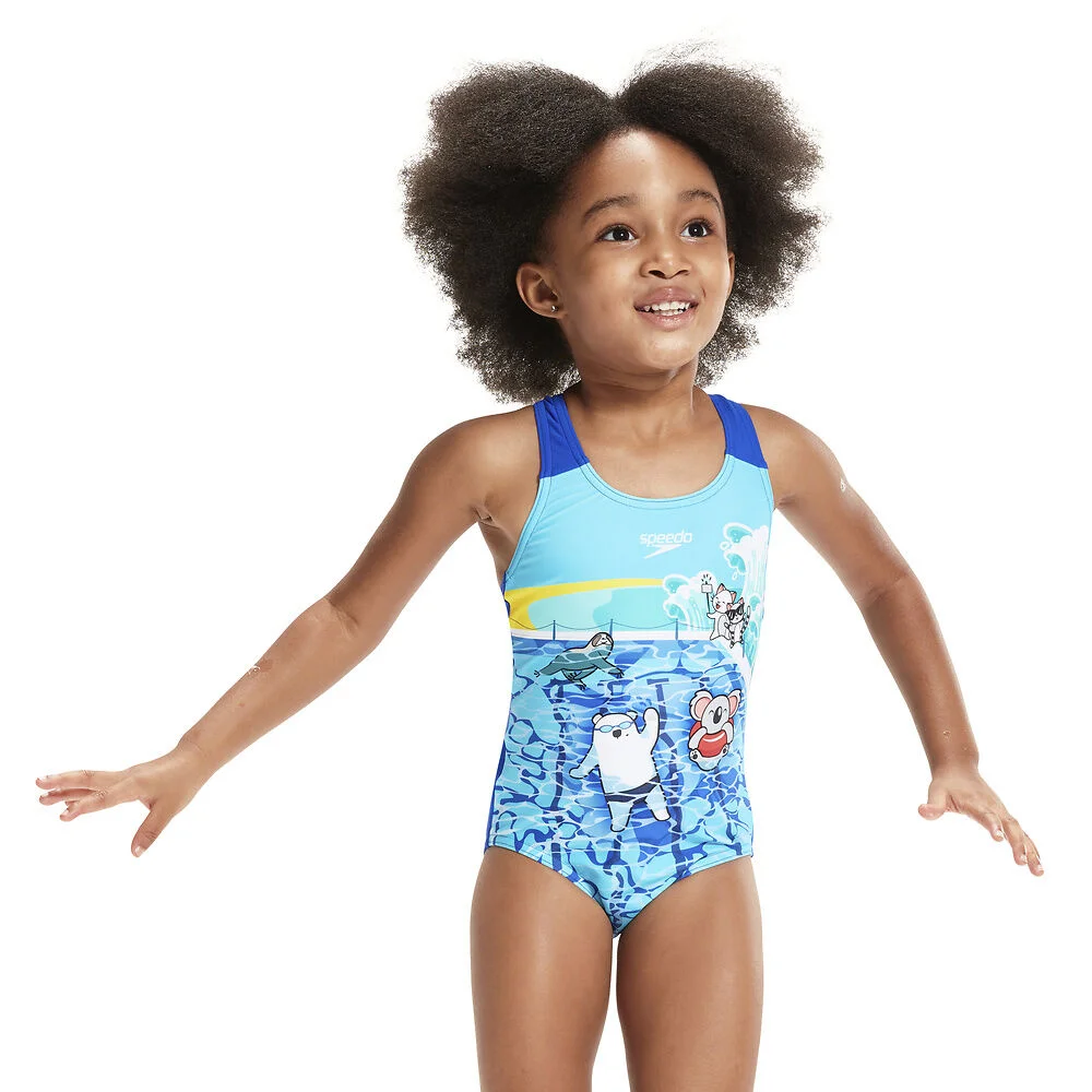 Φωτογραφία προϊόντος: Speedo Girl's Digital Printed Swimsuit Μπλε 80797015161 (Speedo)