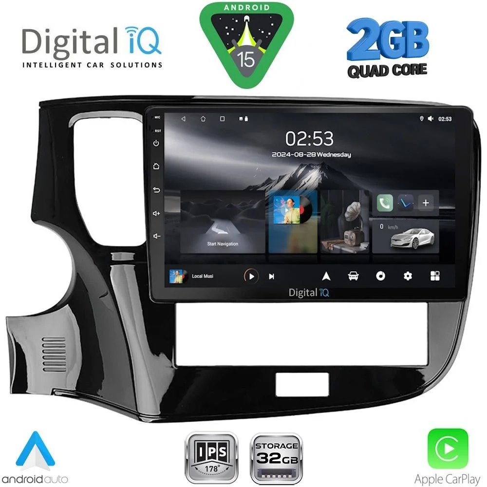 Φωτογραφία προϊόντος: DIGITAL IQ RSD 1440_CPA (10inc) MULTIMEDIA TABLET for MITSUBISHI OUTLANDER mod. 2020-2022