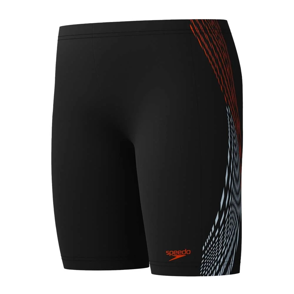 Φωτογραφία προϊόντος: Speedo Boy's Plastisol Placement Jammer Trunks Μαύρο - Γκρι 800317018414 (Speedo)