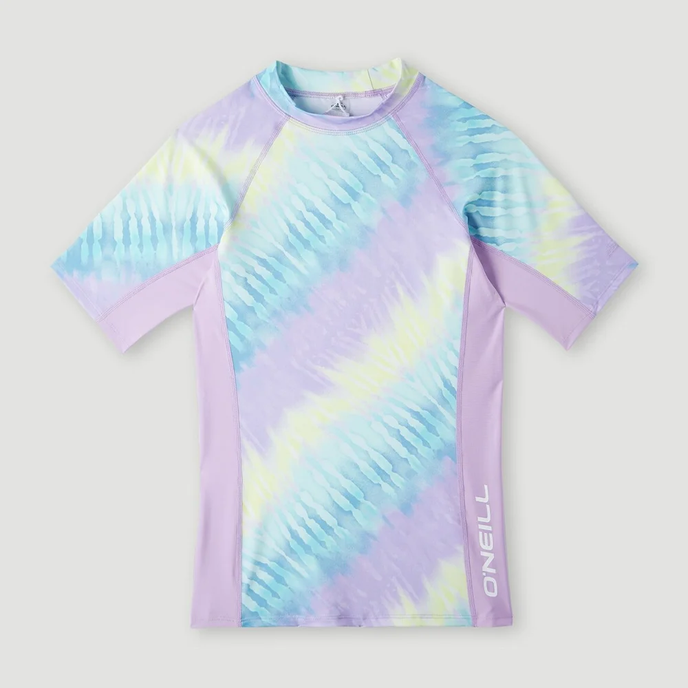 Φωτογραφία προϊόντος: O'neill Girl's Printed Shortsleeve UPF 50+ Sun Protection Skin Λιλά 3800051-35046 (O'neill)