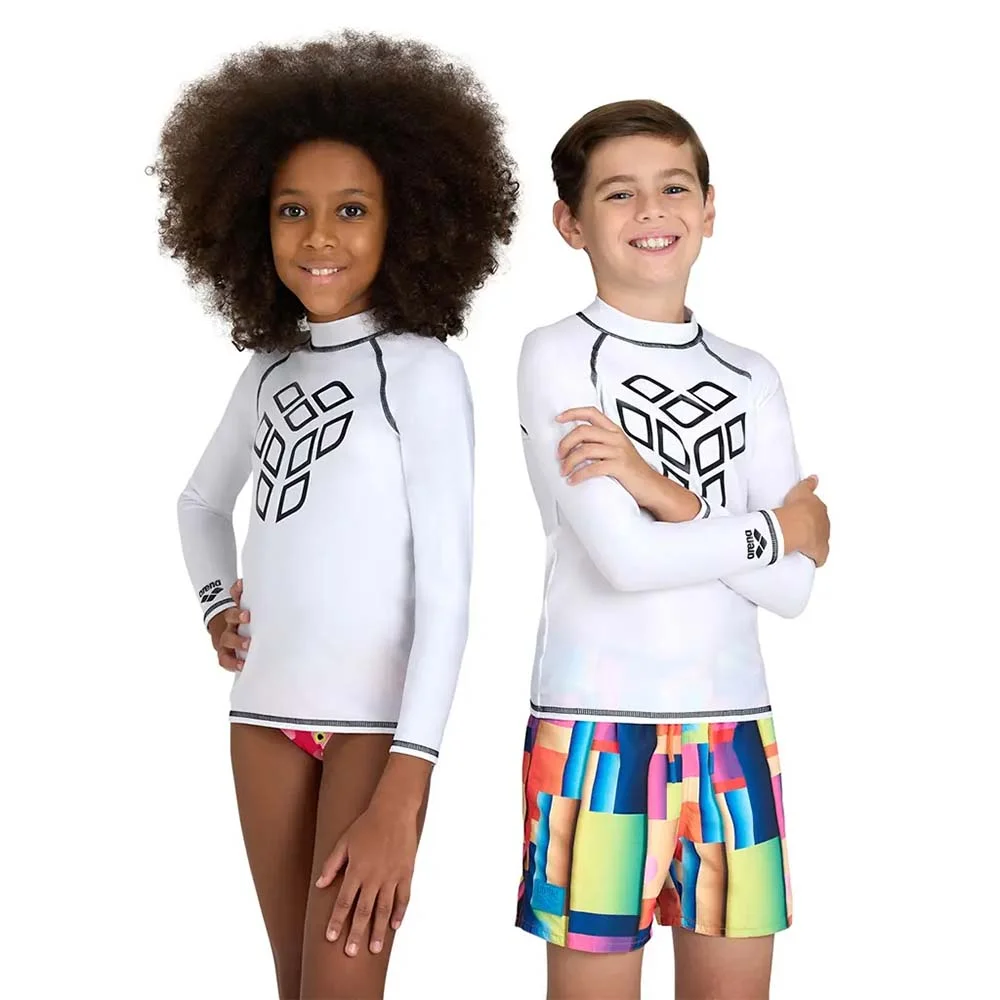 Φωτογραφία προϊόντος: Arena Junior Rash Longsleeve UV Protection Swim Suit Vest Άσπρο 006296-150 (Arena)