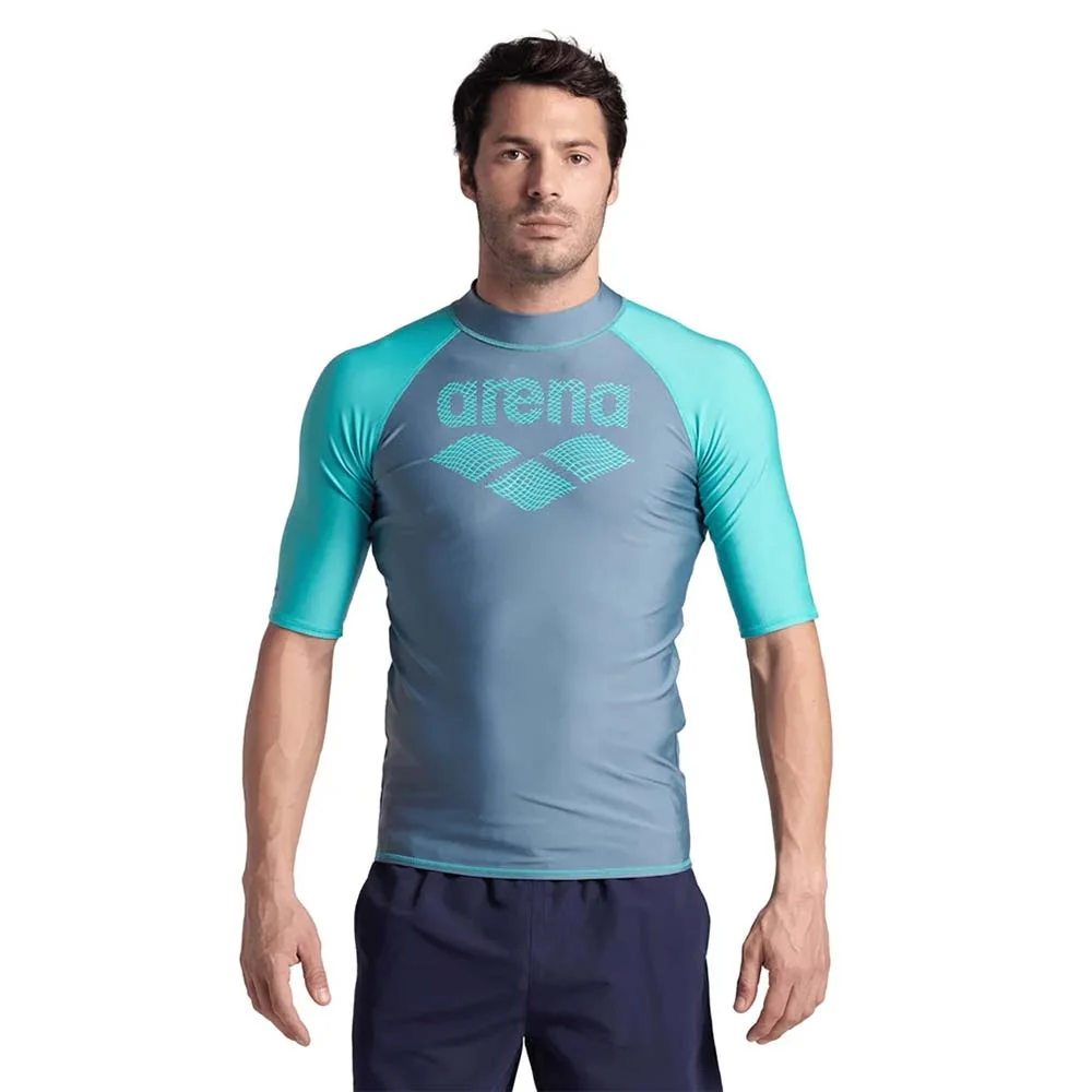 Φωτογραφία προϊόντος: Arena Men's Shortsleeve Graphic UV Protection Rash Vest Tee Γαλάζιο 006292-580 (Arena)