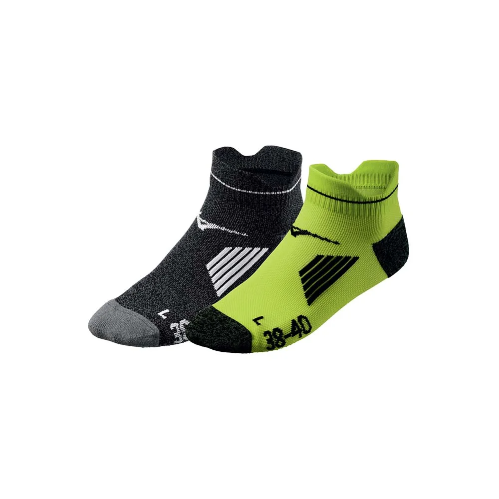 Φωτογραφία προϊόντος: Mizuno Unisex Active Training Mid 2 Pair Socks Μαύρο - Κίτρινο J2GX1055Z43 (Mizuno)