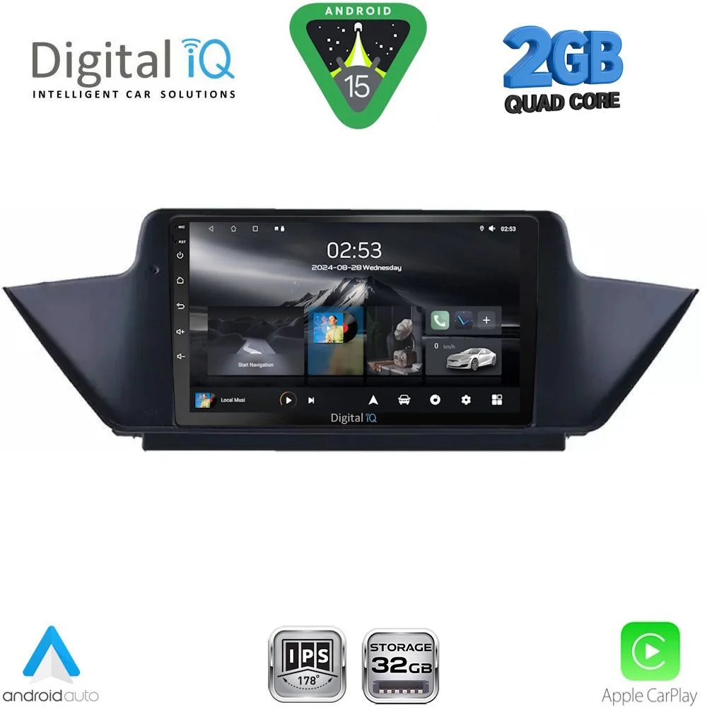 Φωτογραφία προϊόντος: DIGITAL IQ RSD 1056_CPA (10inc) MULTIMEDIA TABLET for BMW X1 mod. 2009-2015