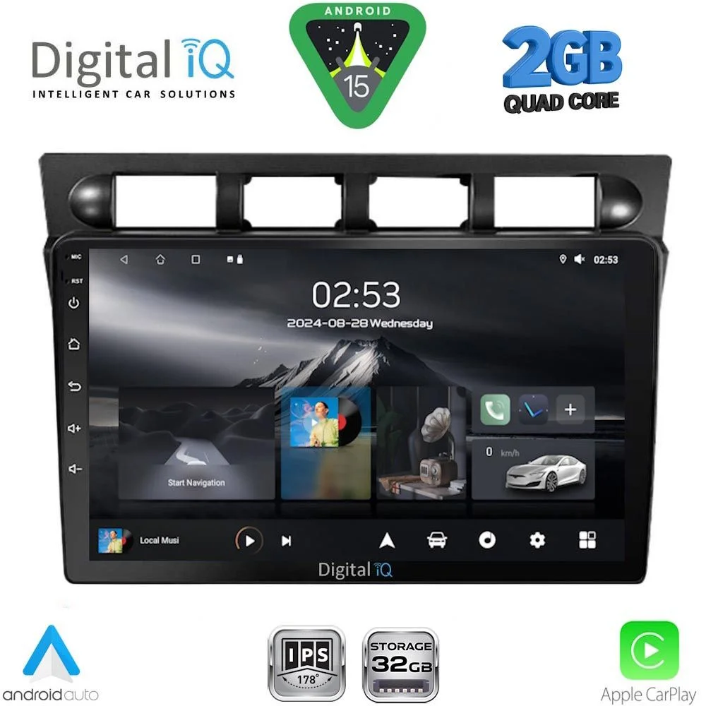 Φωτογραφία προϊόντος: DIGITAL IQ RSD 1306_CPA (9inc) MULTIMEDIA TABLET for KIA PICANTO mod. 2004-2008