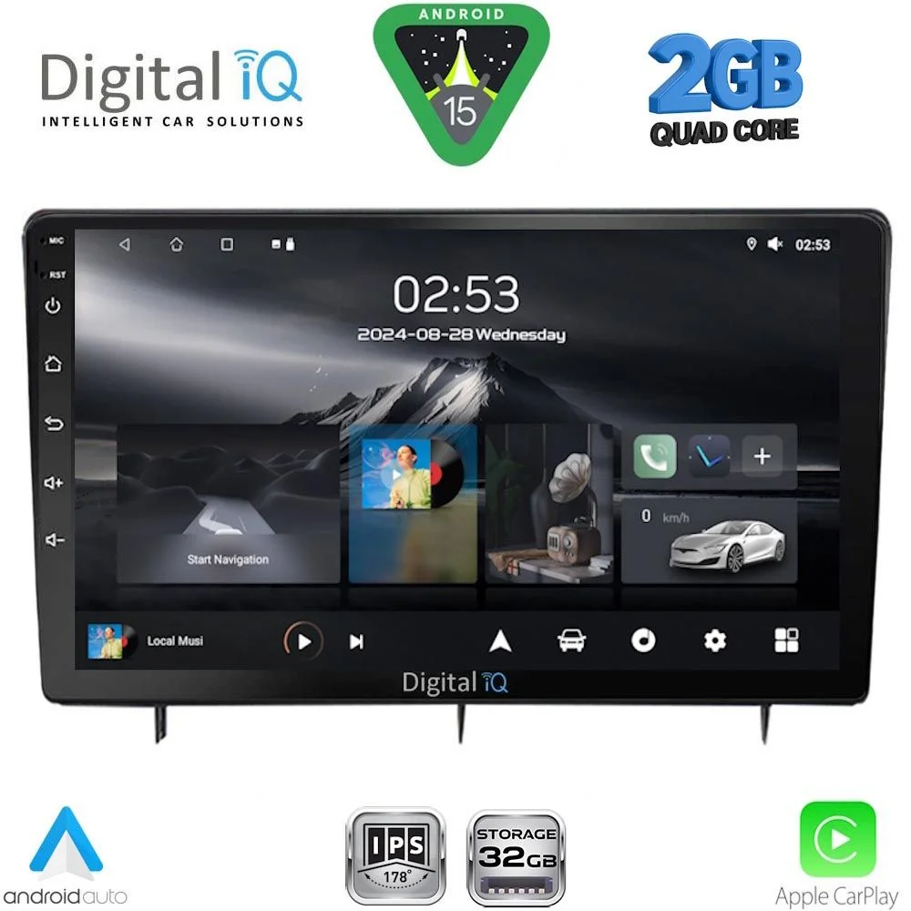 Φωτογραφία προϊόντος: DIGITAL IQ RSD 1192_CPA (10inc) MULTIMEDIA TABLET for HONDA CIVIC mod. 2022-2026
