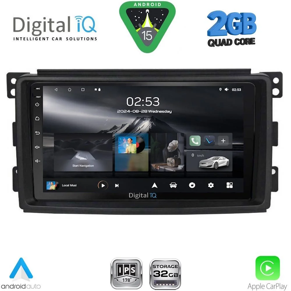 Φωτογραφία προϊόντος: DIGITAL IQ RSD 1621_CPA (9inc) MULTIMEDIA TABLET for SMART mod. 2007-2010