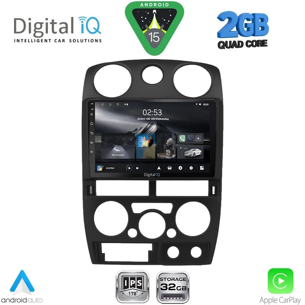 Φωτογραφία προϊόντος: DIGITAL IQ RSD 1254BL_CPA (9inc) MULTIMEDIA TABLET for ISUZU D-MAX mod. 2008-2012 (BLACK)