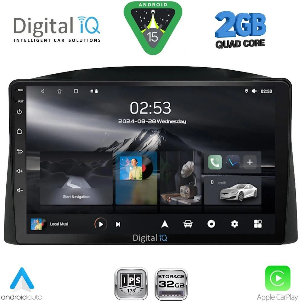 Φωτογραφία προϊόντος: DIGITAL IQ RSD 1271_CPA (10inc) MULTIMEDIA TABLET for JEEP GRAND CHEROKEE mod. 2005-2007 with Original Navi
