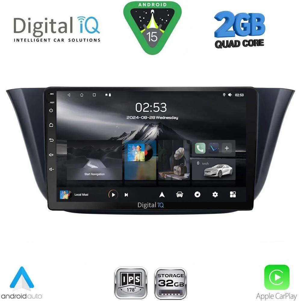 Φωτογραφία προϊόντος: DIGITAL IQ RSD 1265_CPA (9inc) MULTIMEDIA TABLET for IVECO DAILY mod. 2014-2024
