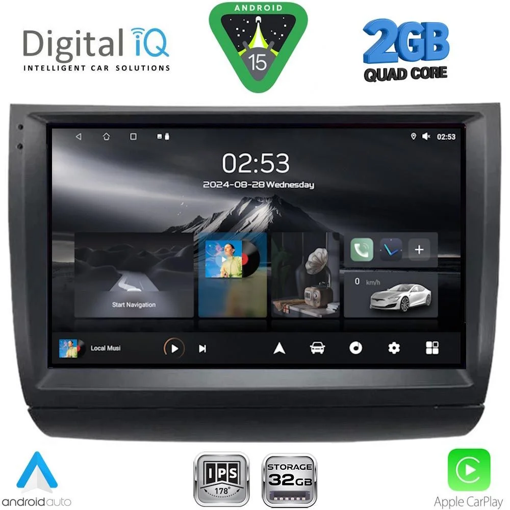 Φωτογραφία προϊόντος: DIGITAL IQ RSD 1728_CPA (9inc) MULTIMEDIA TABLET for TOYOTA PRIUS mod. 2003-2009
