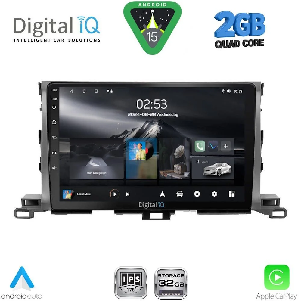 Φωτογραφία προϊόντος: DIGITAL IQ RSD 1700_CPA (10inc) MULTIMEDIA TABLET for TOYOTA HIGHLANDER mod. 2014-2019