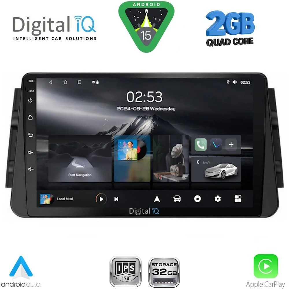 Φωτογραφία προϊόντος: DIGITAL IQ RSD 1460_CPA (9inc) MULTIMEDIA TABLET for NISSAN MICRA mod. 2017-2025