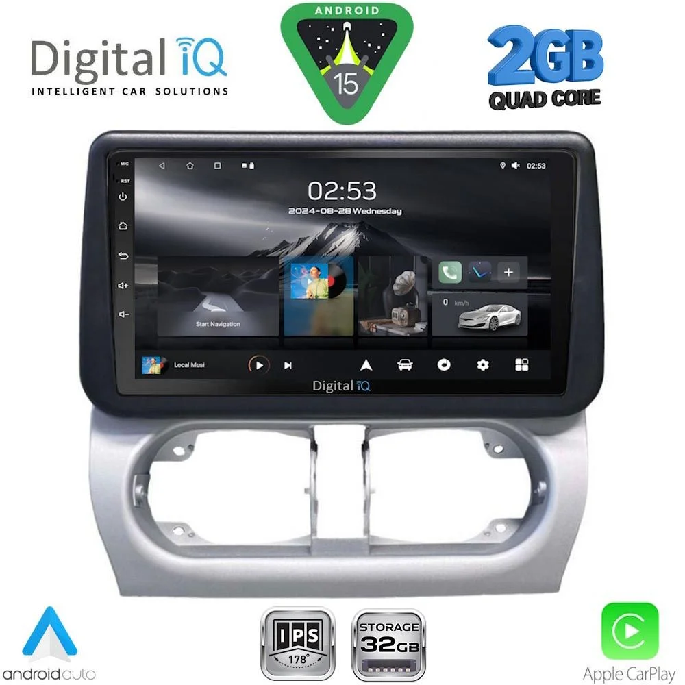 Φωτογραφία προϊόντος: DIGITAL IQ RSD 1500_CPA (9inc) MULTIMEDIA TABLET for OPEL CORSA C mod 2000-2006 - TIGRA mod. 2004-2009