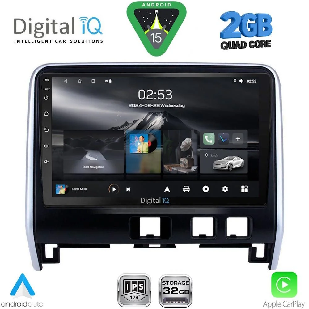 Φωτογραφία προϊόντος: DIGITAL IQ RSD 1471_CPA (10inc) MULTIMEDIA TABLET for NISSAN SERENA mod. 2016-2026