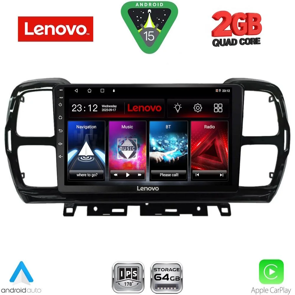 Φωτογραφία προϊόντος: LENOVO LVD 2088_CPA (9inc) MULTIMEDIA TABLET for CITROEN C5 AIRCROSS mod. 2017-2021