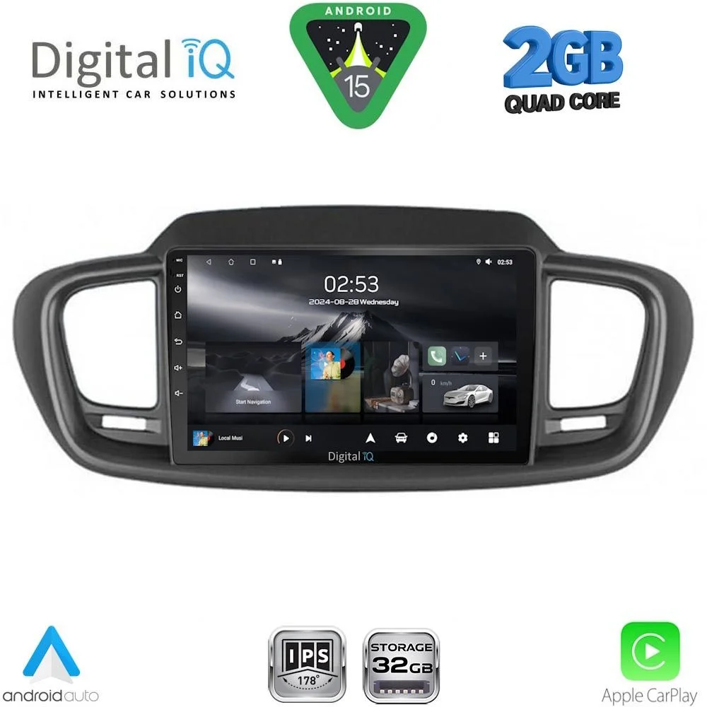 Φωτογραφία προϊόντος: DIGITAL IQ RSD 1319_CPA (10inc) MULTIMEDIA TABLET for KIA SORENTO mod. 2014-2020