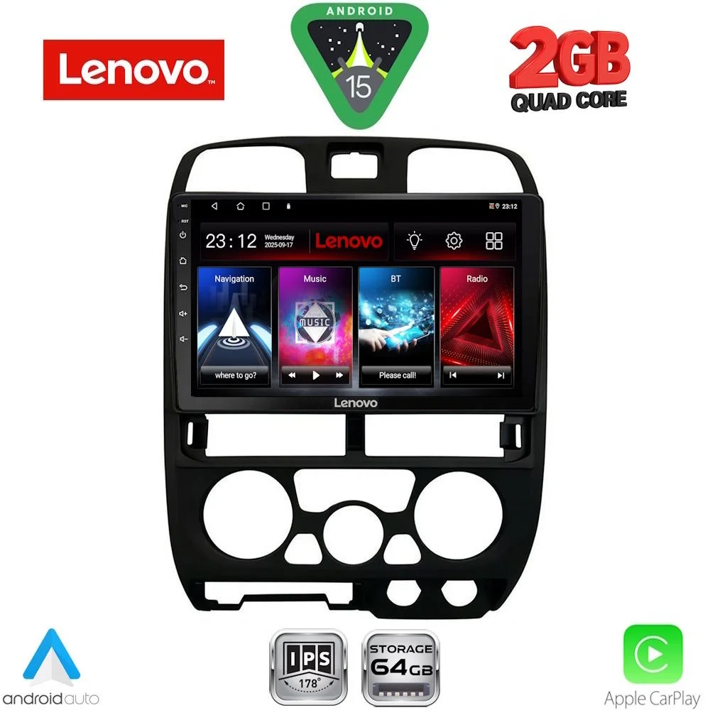Φωτογραφία προϊόντος: LENOVO LVD 2253BL_CPA (9inc) MULTIMEDIA TABLET for ISUZU D-MAX mod. 2002-2008 (BLACK)