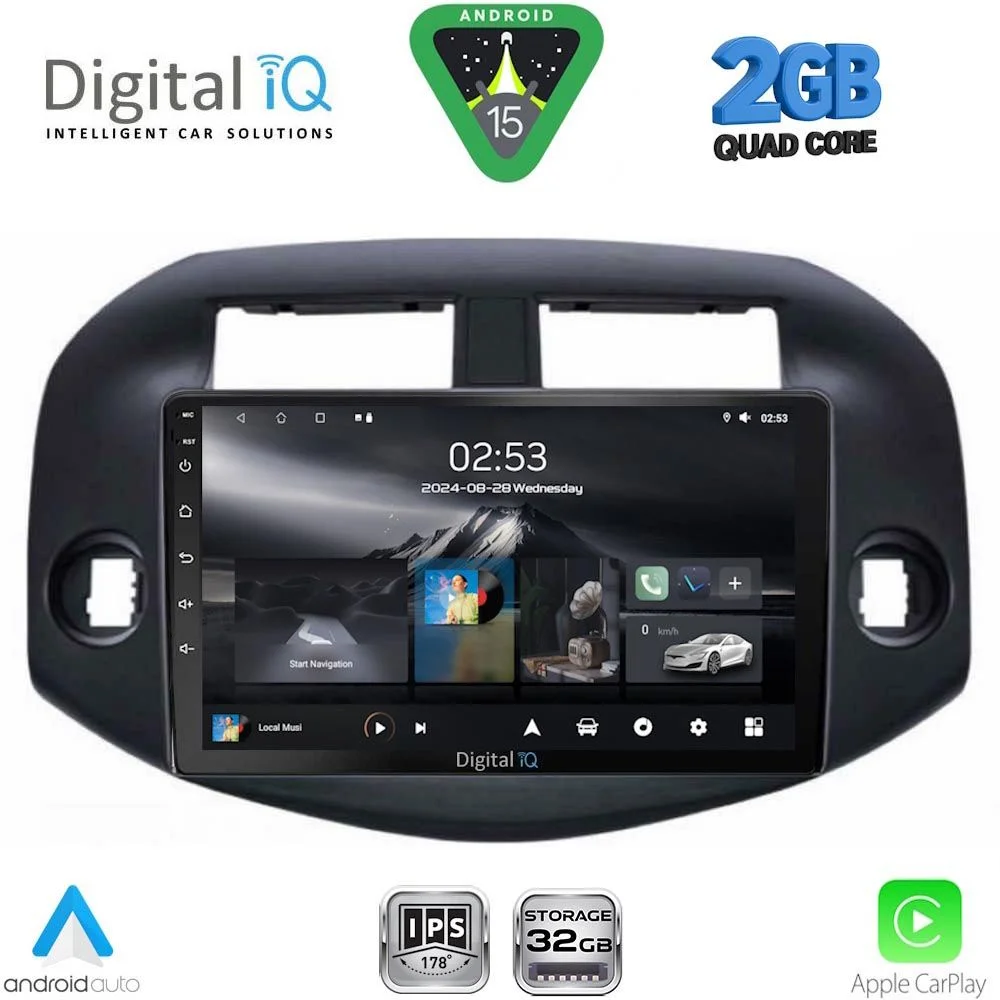 Φωτογραφία προϊόντος: DIGITAL IQ RSD 1732_CPA (10inc) MULTIMEDIA TABLET for TOYOTA RAV 4 mod. 2006-2012