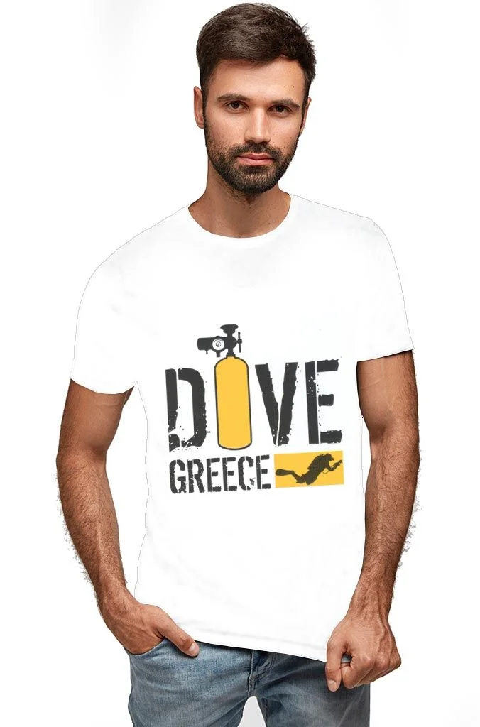 Φωτογραφία προϊόντος: Prime T-Shirt Λευκό με σχέδιο Καταδύσεις 9269