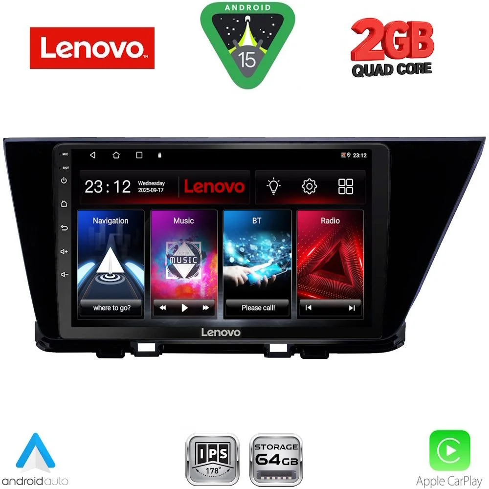 Φωτογραφία προϊόντος: LENOVO LVD 2305_CPA (9inc) MULTIMEDIA TABLET for KIA NIRO mod. 2017-2021