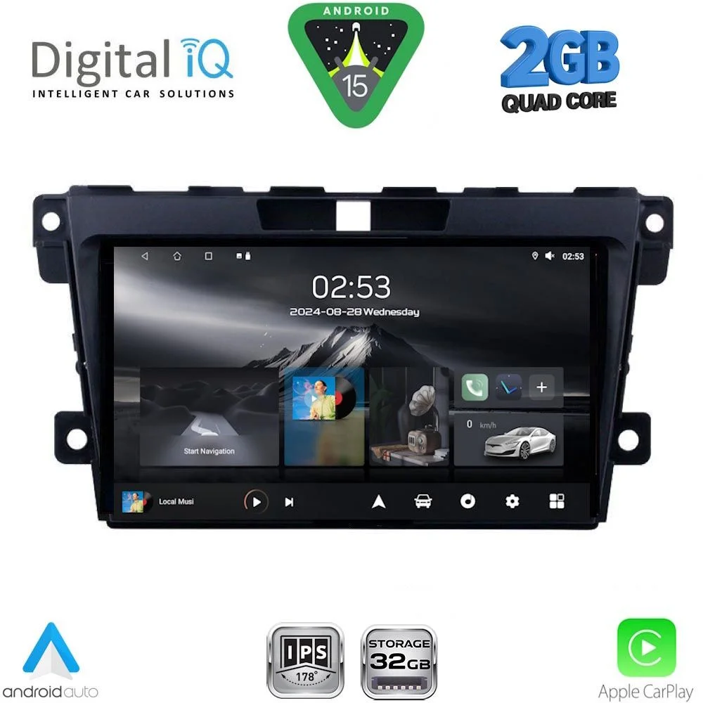 Φωτογραφία προϊόντος: DIGITAL IQ RSD 1389_CPA (9inc) MULTIMEDIA TABLET for MAZDA CX7 mod. 2006-2012