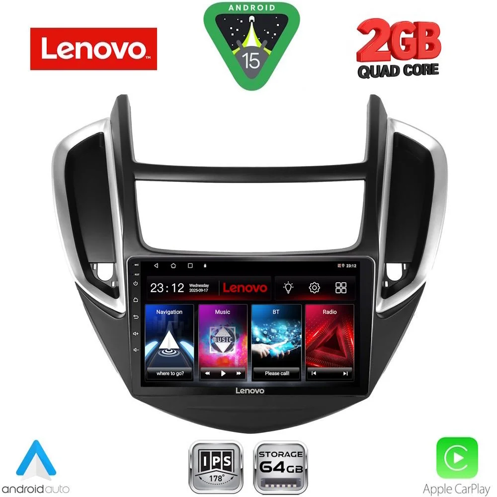 Φωτογραφία προϊόντος: LENOVO LVD 2080_CPA (9inc) MULTIMEDIA TABLET for CHEVROLET TRAX mod. 2014-2022