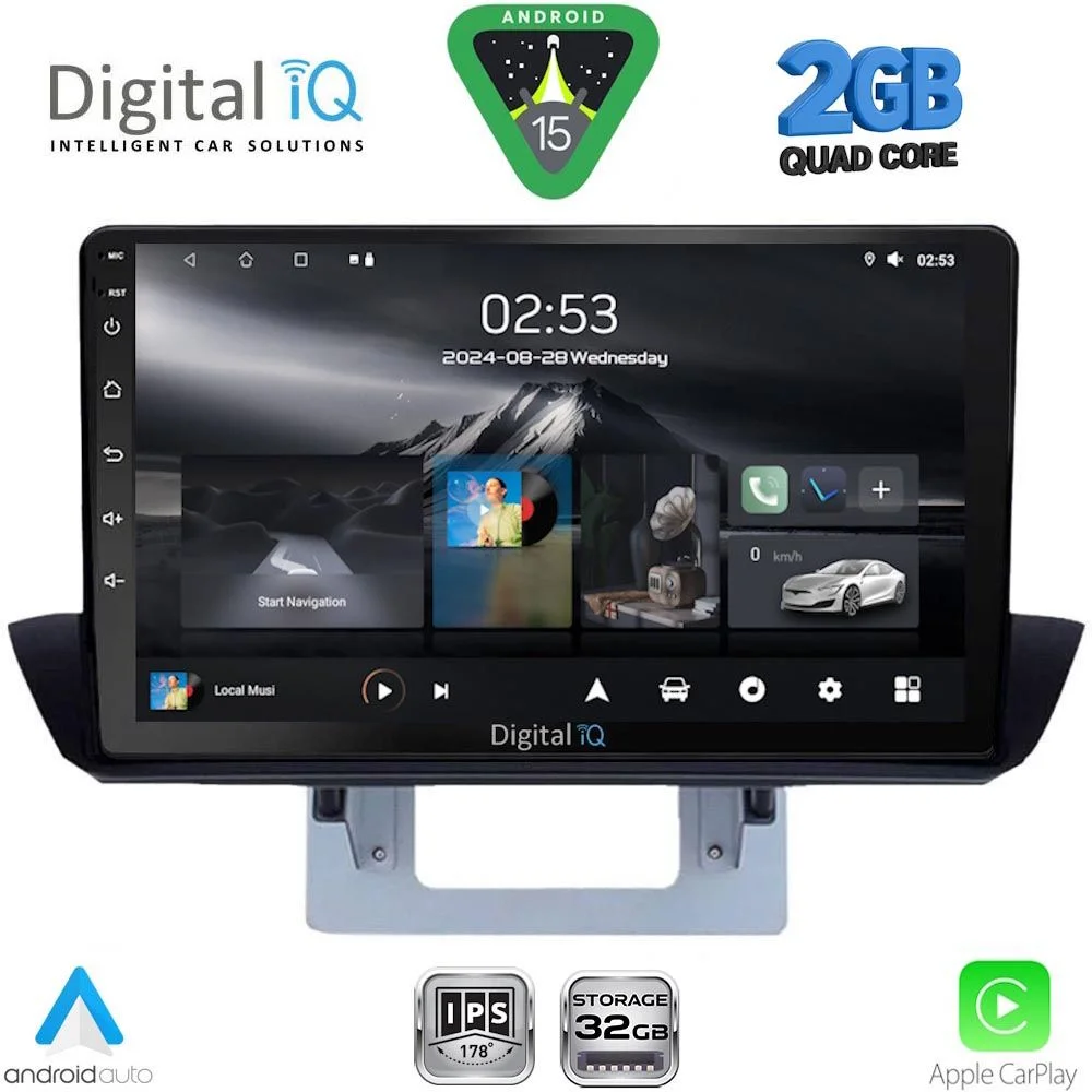 Φωτογραφία προϊόντος: DIGITAL IQ RSD 1364_CPA DASH (9inc) MULTIMEDIA TABLET for MAZDA BT50 mod. 2012-2019
