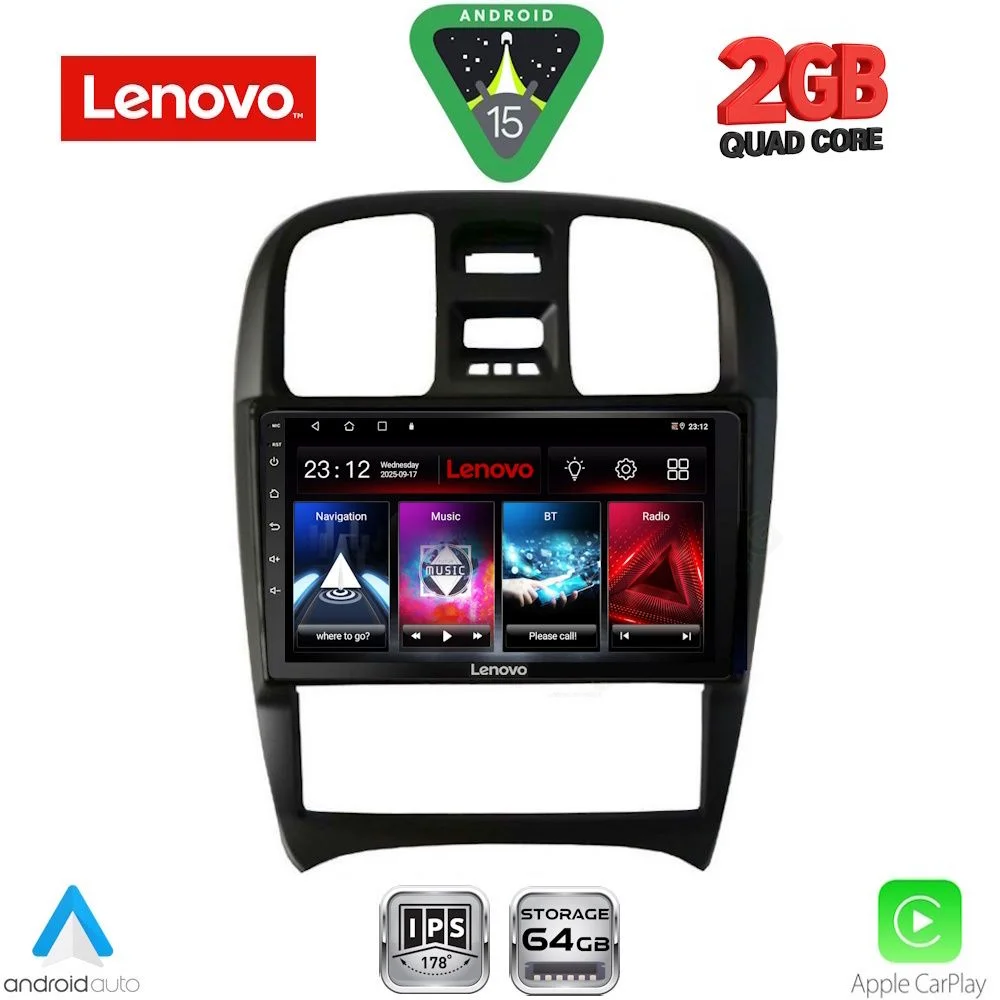 Φωτογραφία προϊόντος: LENOVO LVD 2247_CPA (9inc) MULTIMEDIA TABLET for HYUNDAI SONATA mod. 2000-2006
