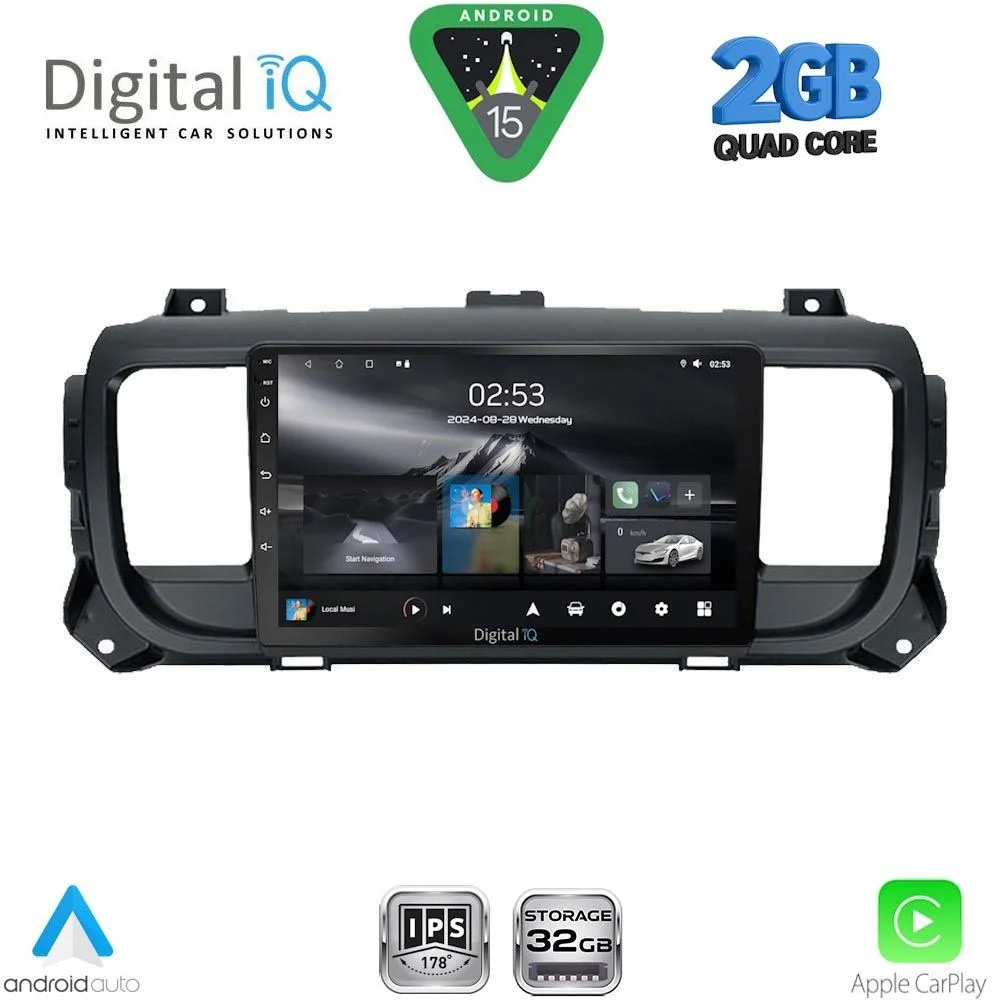 Φωτογραφία προϊόντος: DIGITAL IQ RSD 1729_CPA (9inc) MULTIMEDIA TABLET for CITROEN JUMPY-SPACETOURER – PEUGEOT EXPERT-TRAVELLER - TOYOTA PROACE mod.2016-2026