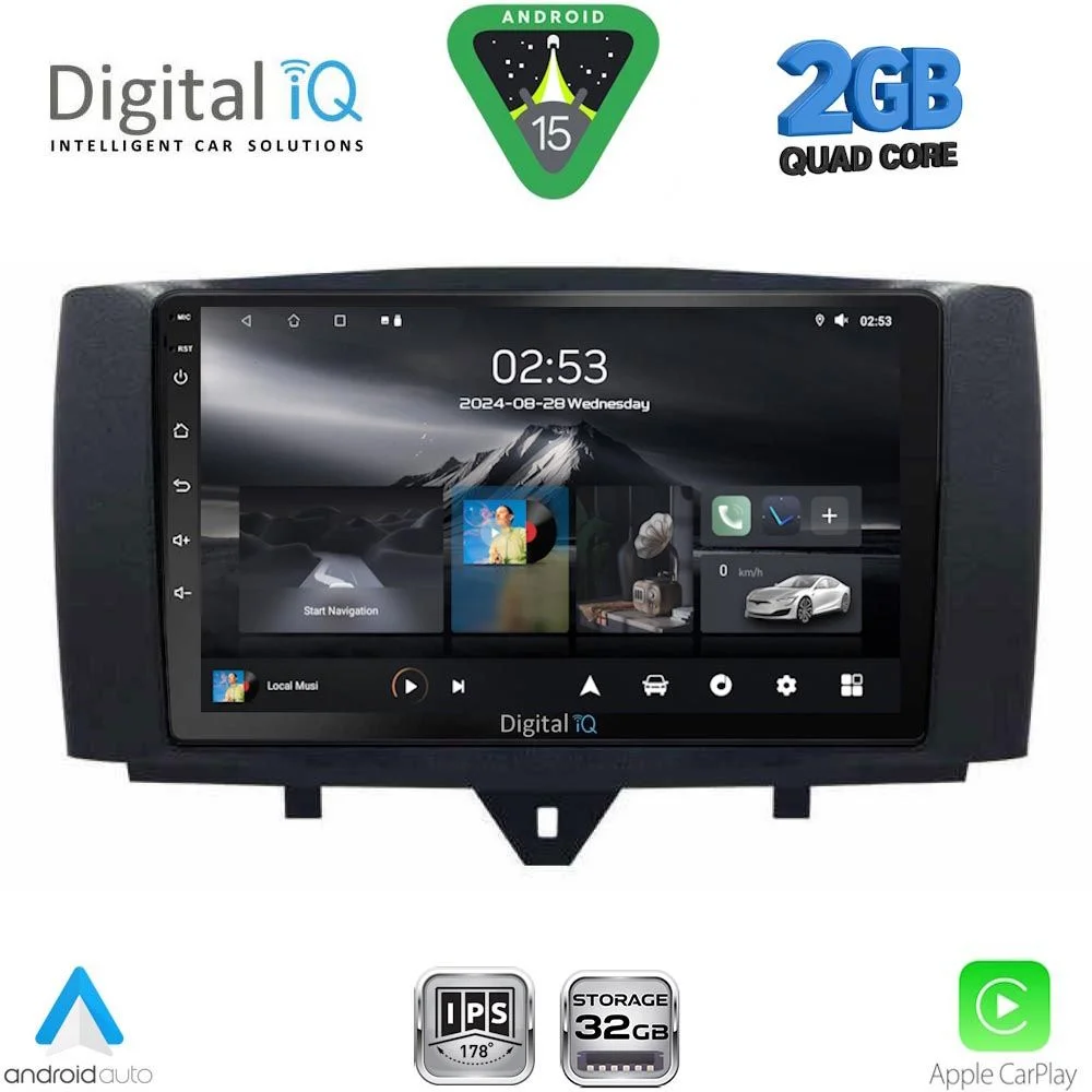 Φωτογραφία προϊόντος: DIGITAL IQ RSD 1622_CPA (9inc) MULTIMEDIA TABLET for SMART (451) mod. 2010-2015