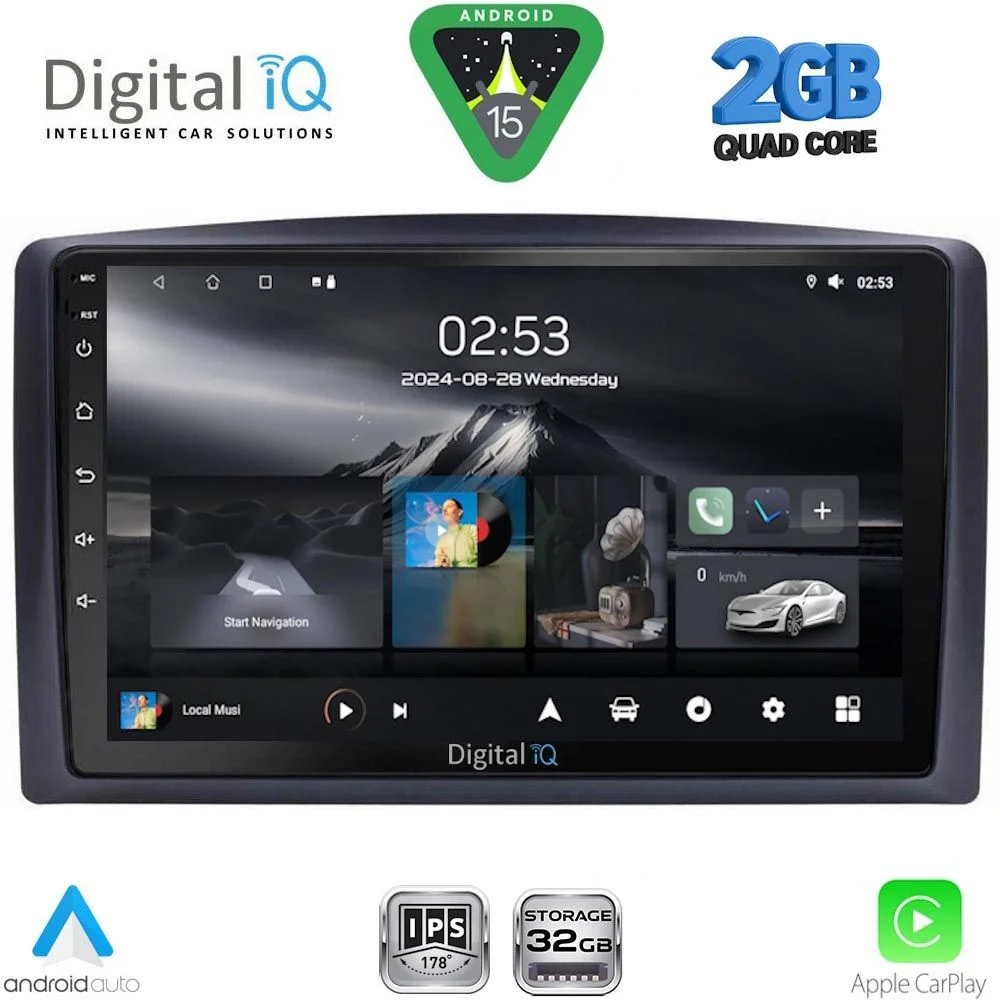 Φωτογραφία προϊόντος: DIGITAL IQ RSD 1421_CPA (10inc) MULTIMEDIA TABLET for MERCEDES VITO – VIANO (W447) mod. 2015-2022