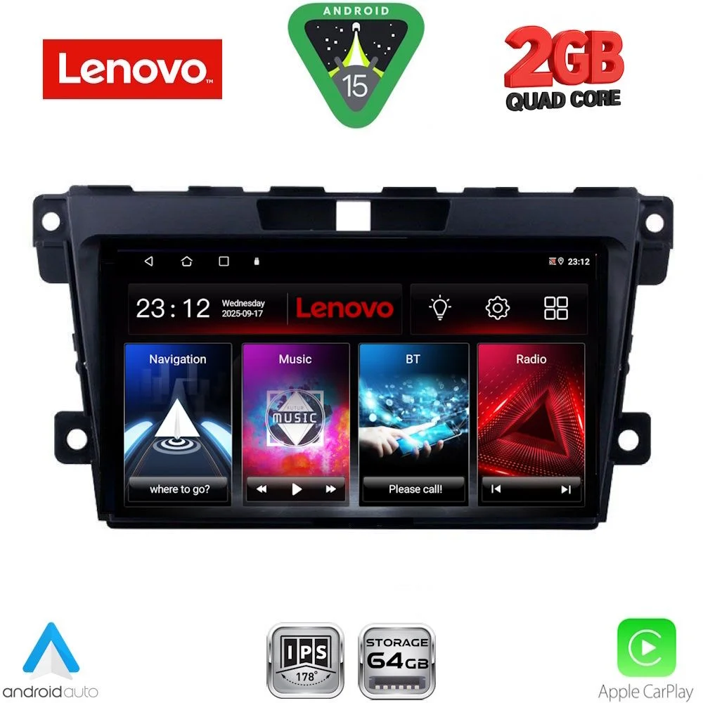 Φωτογραφία προϊόντος: LENOVO LVD 2389_CPA (9inc) MULTIMEDIA TABLET for MAZDA CX7 mod. 2006-2012