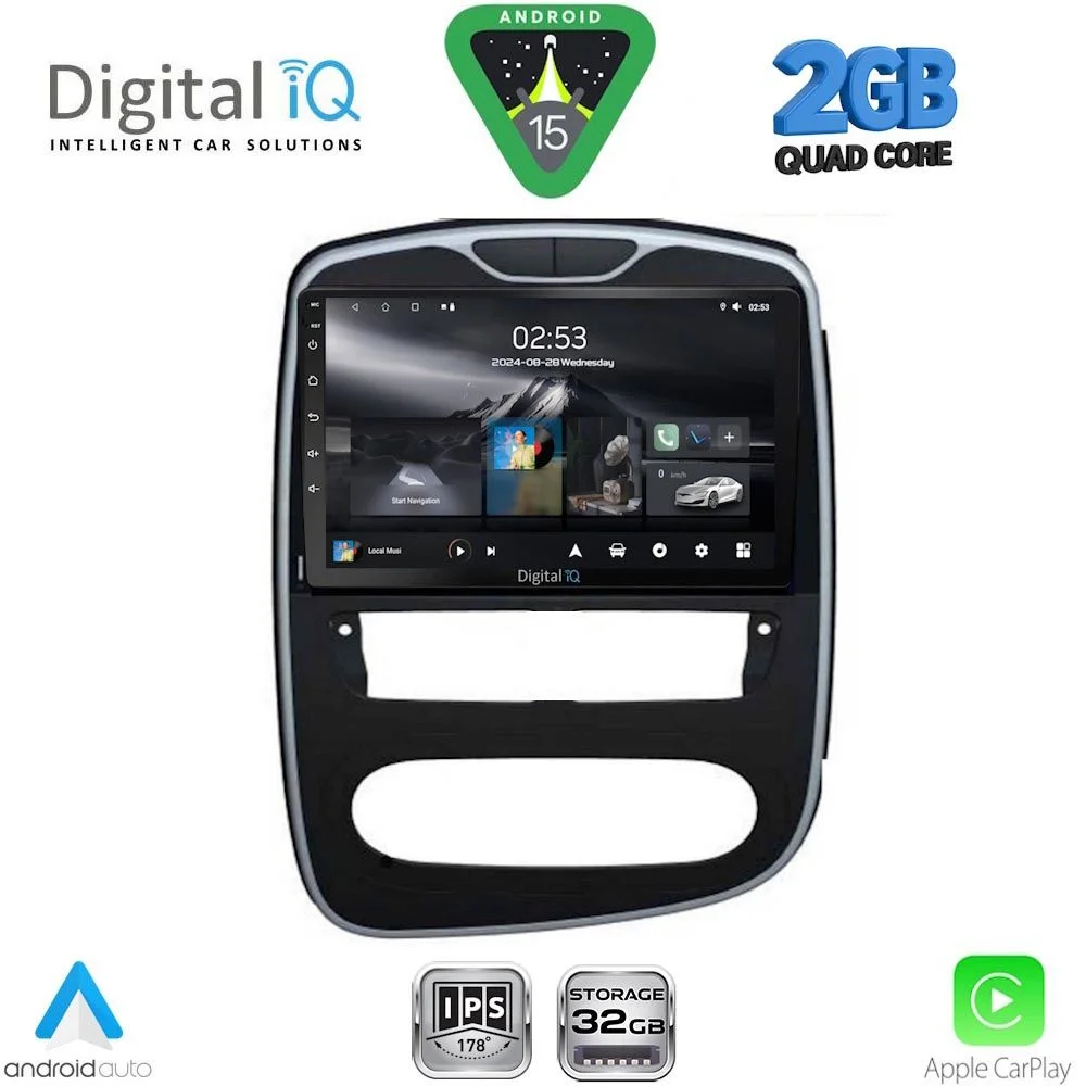 Φωτογραφία προϊόντος: DIGITAL IQ RSD 1545_CPA (10inc) MULTIMEDIA TABLET for RENAULT CLIO mod. 2016-2019