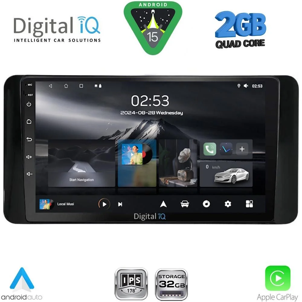 Φωτογραφία προϊόντος: DIGITAL IQ RSD 1586_CPA (10inc) MULTIMEDIA TABLET for SKODA KAMIQ mod. 2018-2026