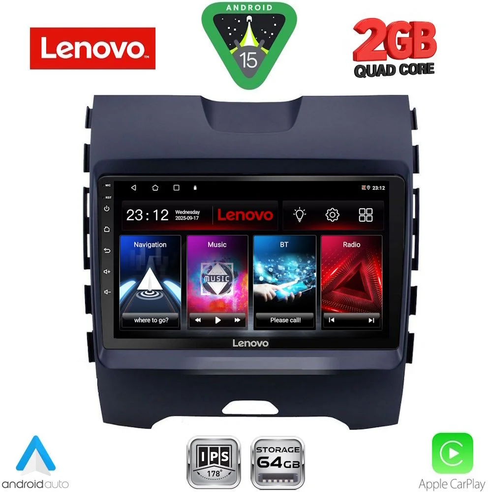 Φωτογραφία προϊόντος: LENOVO LVD 2152_CPA (9inc) MULTIMEDIA TABLET for FORD EDGE mod. 2015-2023