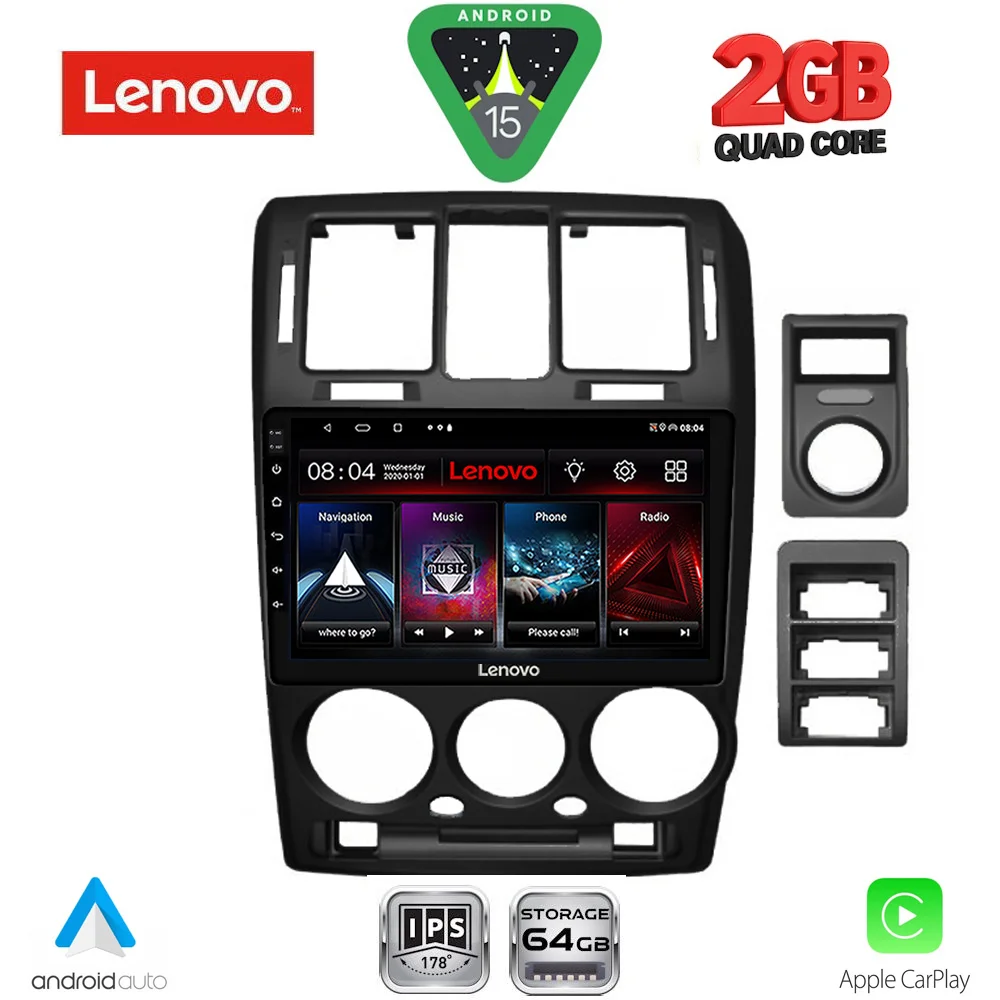 Φωτογραφία προϊόντος: LENOVO LVD 2222BL_CPA (9inc) MULTIMEDIA TABLET for HYUNDAI GETZ mod. 2002-2011 (BLACK)