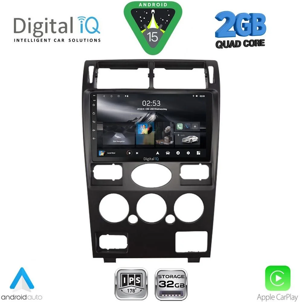 Φωτογραφία προϊόντος: DIGITAL IQ RSD 1161B_CPA (9inc) MULTIMEDIA TABLET for FORD MONDEO mod. 2003-2006