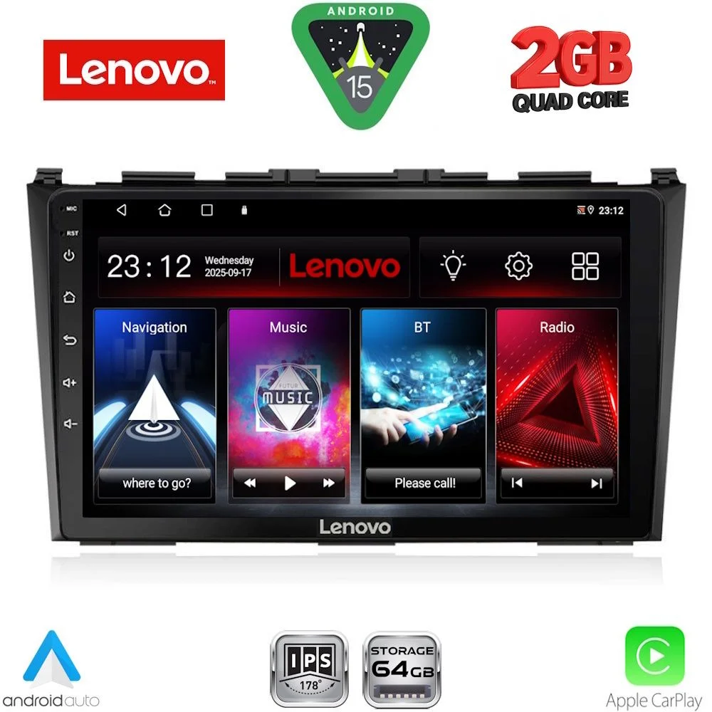 Φωτογραφία προϊόντος: LENOVO LVD 2197_CPA (9inc) MULTIMEDIA TABLET for HONDA CRV mod. 2006-2012