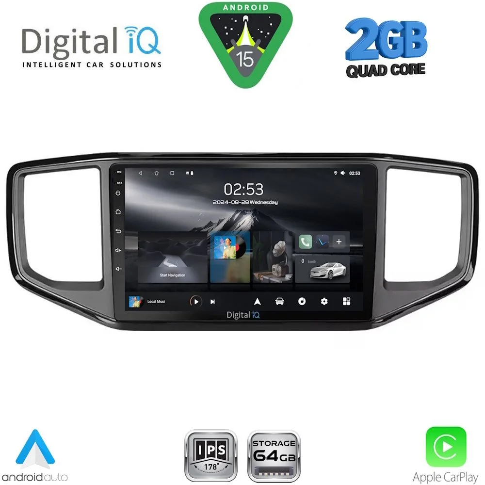 Φωτογραφία προϊόντος: DIGITAL IQ RSD 1754_CPA (9inc) MULTIMEDIA TABLET for VW AMAROK mod. 2017-2022