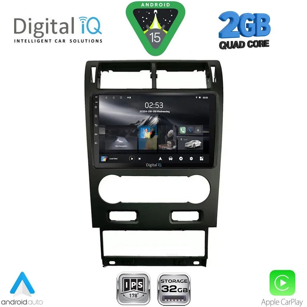 Φωτογραφία προϊόντος: DIGITAL IQ RSD 1161A_CPA (9inc) MULTIMEDIA TABLET for FORD MONDEO mod. 2003-2006