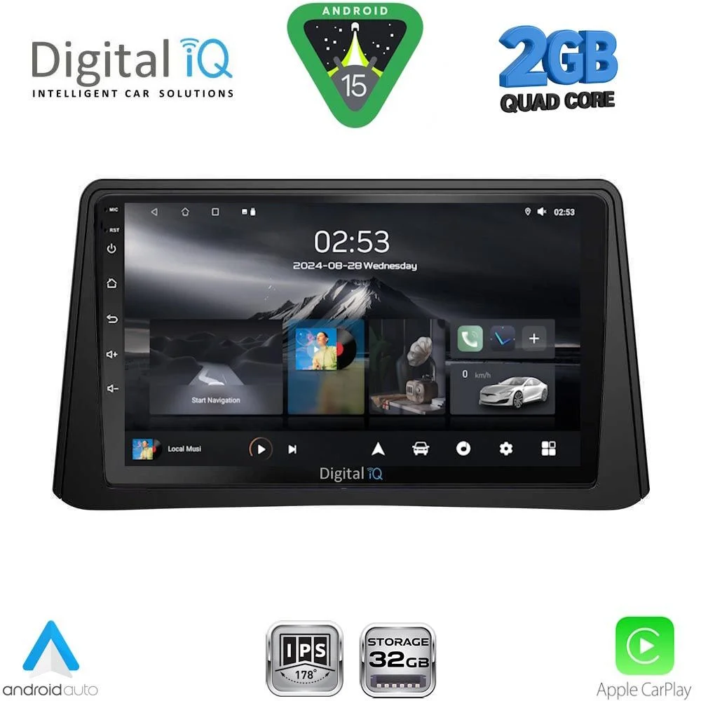 Φωτογραφία προϊόντος: DIGITAL IQ RSD 1496_CPA (9inc) MULTIMEDIA TABLET for OPEL MOKKA mod. 2012-2015