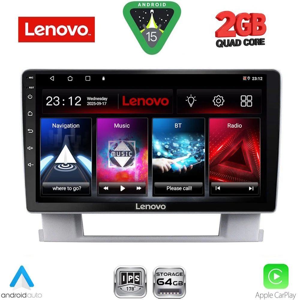 Φωτογραφία προϊόντος: LENOVO LVD 2482_CPA (9inc) MULTIMEDIA TABLET for OPEL ASTRA J mod.2010-2016
