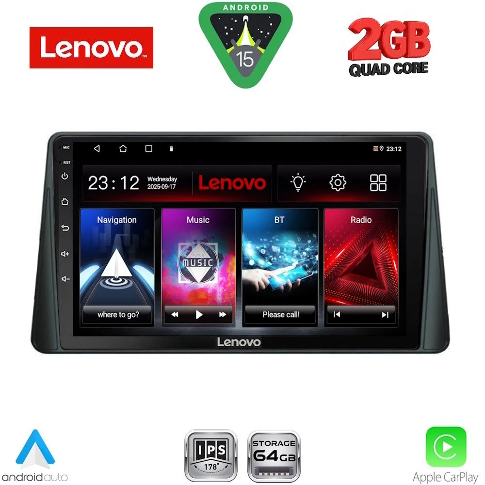 Φωτογραφία προϊόντος: LENOVO LVD 2158_CPA (9inc) MULTIMEDIA TABLET for FORD FOCUS mod. 2019-2025