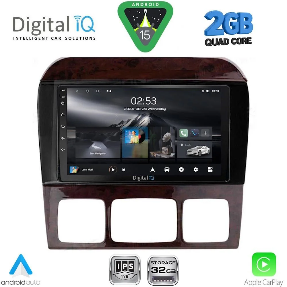 Φωτογραφία προϊόντος: DIGITAL IQ RSD 1426_CPA (9inc) MULTIMEDIA TABLET for MERCEDES S W220 mod. 1998-2005