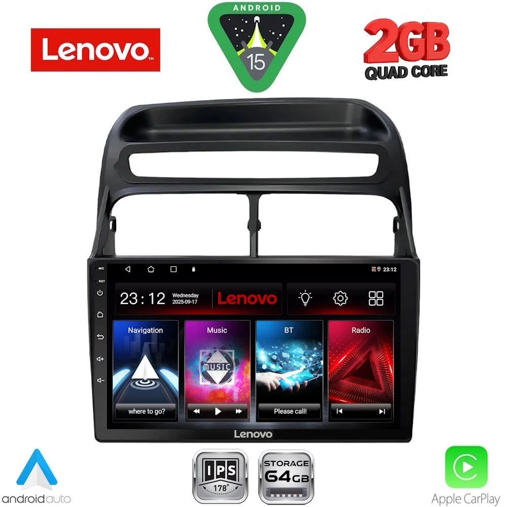 Φωτογραφία προϊόντος: LENOVO LVD 2129_CPA (9inc) MULTIMEDIA TABLET for FIAT LINEA mod. 2007-2011