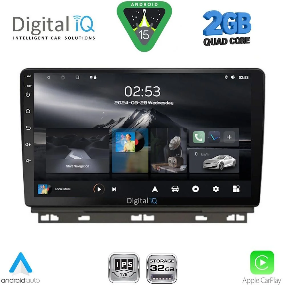 Φωτογραφία προϊόντος: DIGITAL IQ RSD 1546_CPA (9inc) MULTIMEDIA TABLET for RENAULT CLIO - CAPTUR mod. 2019-2026