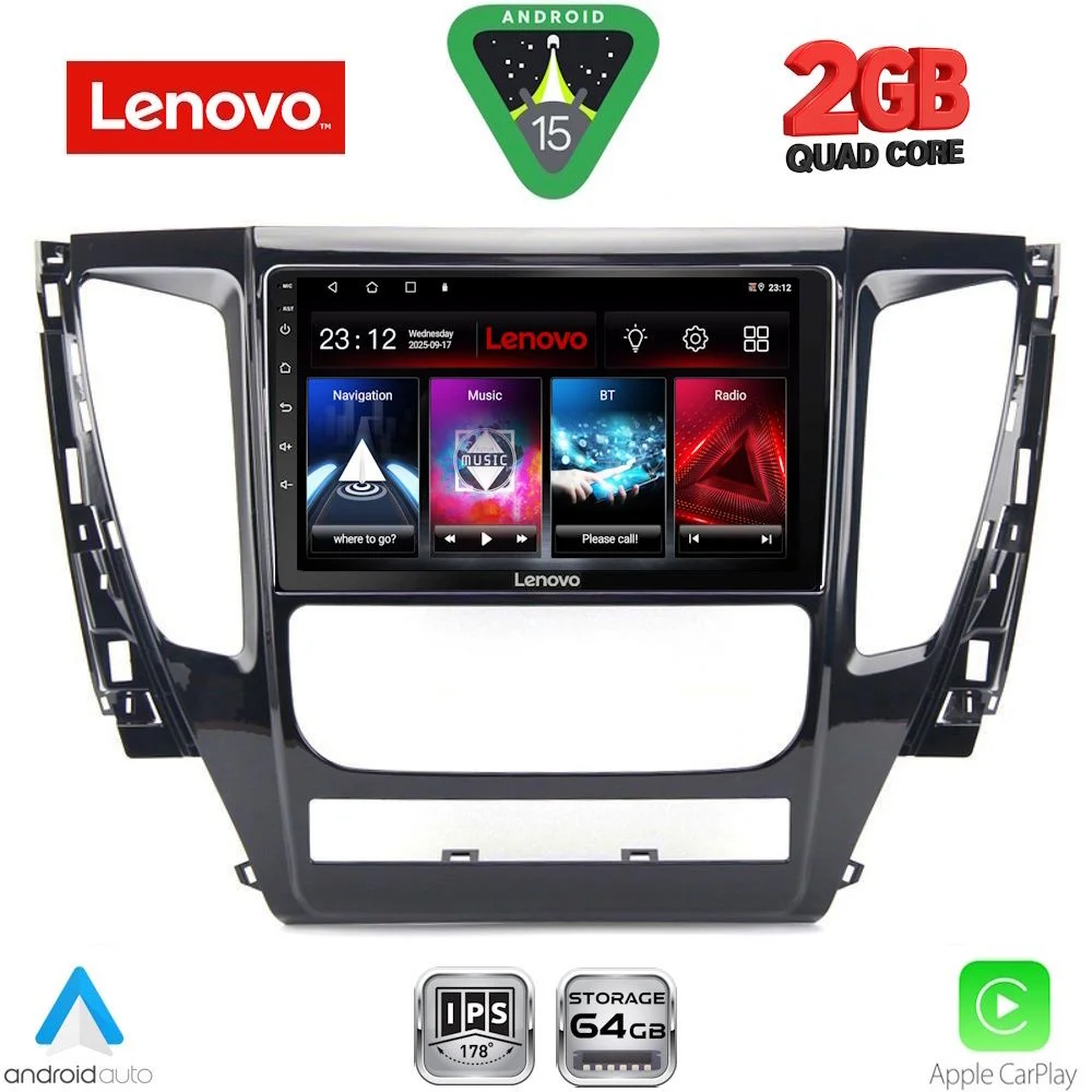Φωτογραφία προϊόντος: LENOVO LVD 2447A_CPA (9inc) MULTIMEDIA TABLET for MITSUBISHI PAJERO mod. 2013-2020
