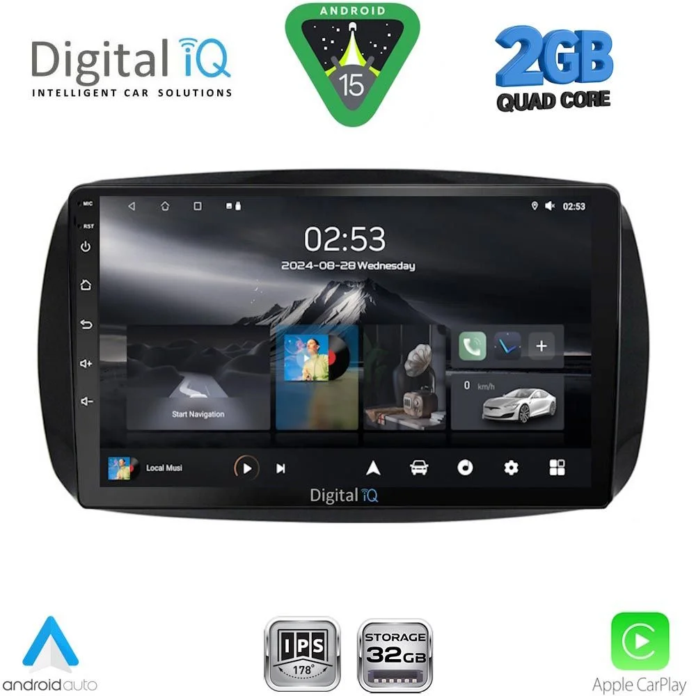 Φωτογραφία προϊόντος: DIGITAL IQ RSD 1623_CPA (9inc) MULTIMEDIA TABLET for SMART (453) mod. 2016-2024