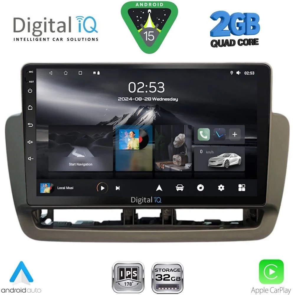 Φωτογραφία προϊόντος: DIGITAL IQ RSD 1572_CPA (9inc) MULTIMEDIA TABLET for SEAT IBIZA mod. 2012-2015